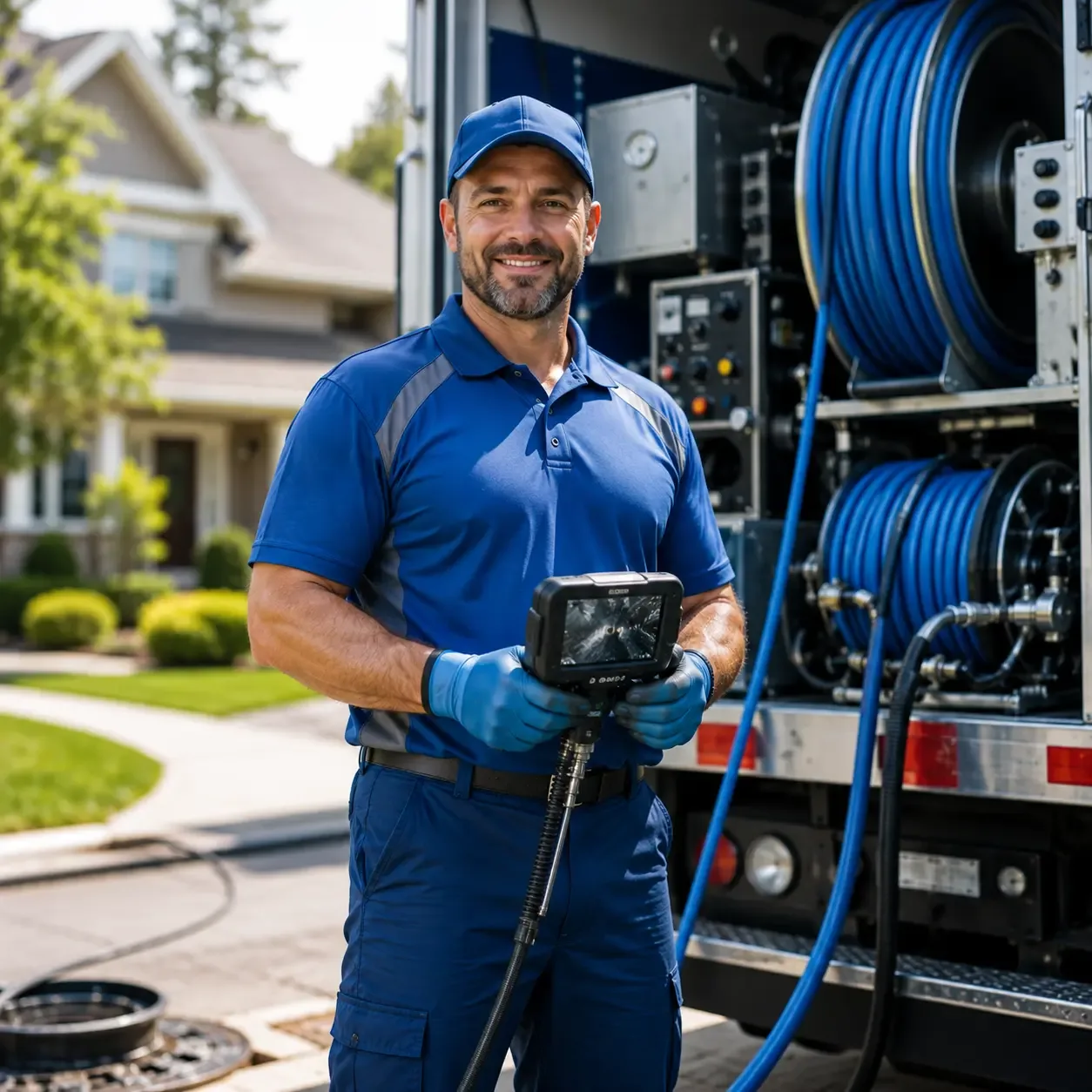 Local outdoor drain cleaning specialists in Warrens, WI